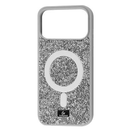 Чохол з камінцями Bling World Rock Diamond з MagSafe для iPhone 17 Pro Max