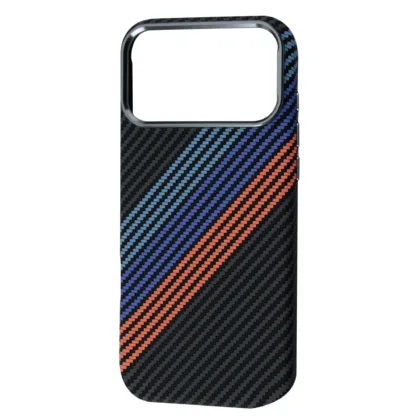 Чохол в стилі карбону Carbon Design with MagSafe для iPhone 17 Pro Max