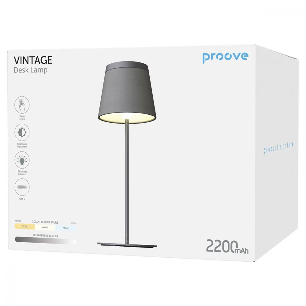 Настільна лампа Proove Vintage white - Зображення 2