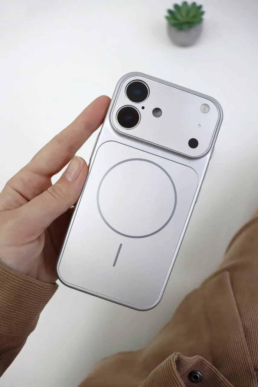 Чохол скляний матовий AG Glass Case Design 17 series with MagSafe для iPhone 13 Pro Max - Зображення 6