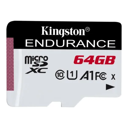 Карта пам’яті microSDXC (UHS-1 U1) Kingston Endurance 64Gb class 10 А1 (R95MB/s, W30MB/s)