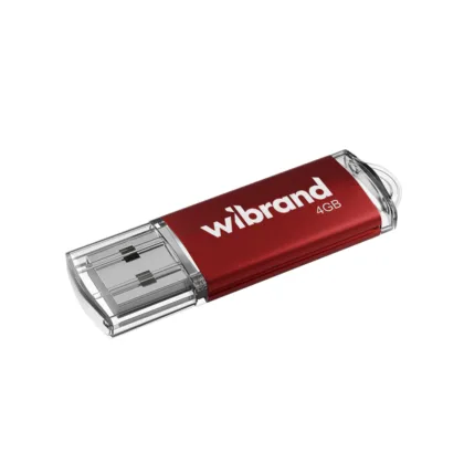 Флеш-накопичувач Wibrand USB 2.0 Cougar 4Gb Red