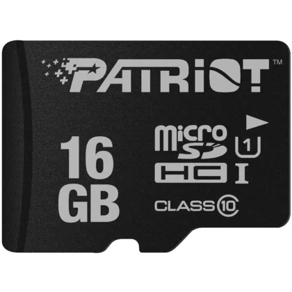 Карта пам’яті microSDHC (UHS-1) Patriot LX Series 16Gb class 10