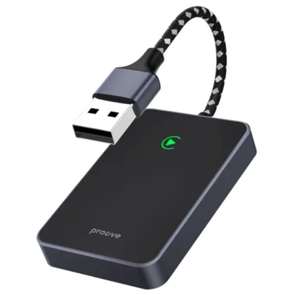 Бездротовий адаптер CarPlay Proove СP-01 Wireless Car Adapter black