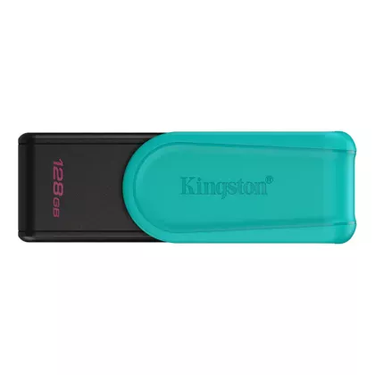 Флеш-накопичувач Kingston USB 3.2 DT Exodia S 128GB Black/Turquoise