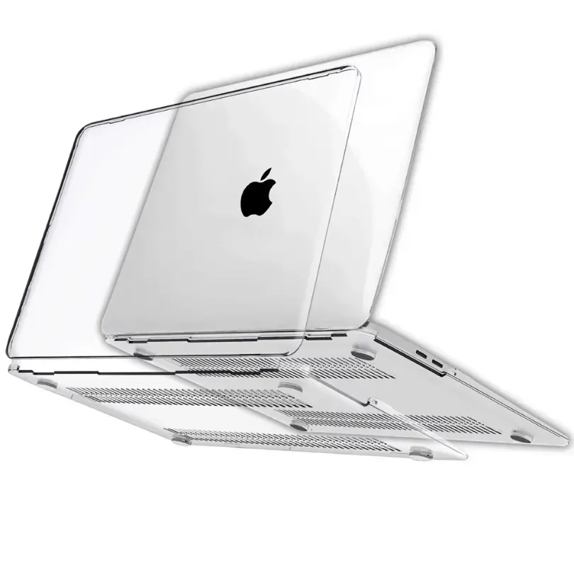 Накладка глянцева Hard Shell Crystal Case для MacBook Pro 14.2" M1 / M2 / M3 /M4 (A2442 / A2779 / A2992 /A2918 / A3112 / A3185 /A3401) (2021–2024) Clear | Прозора