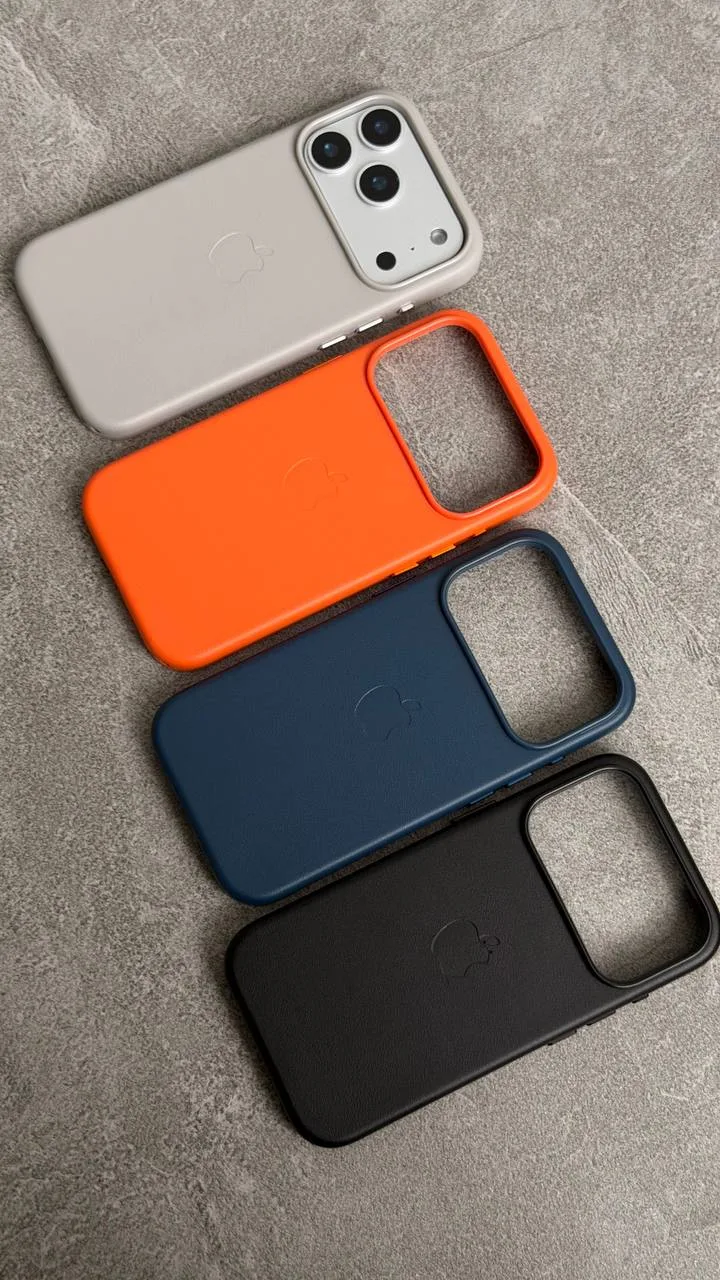 Чохол шкіряний Leather case with MagSafe for iPhone 17 Pro 1:1 - Зображення 6